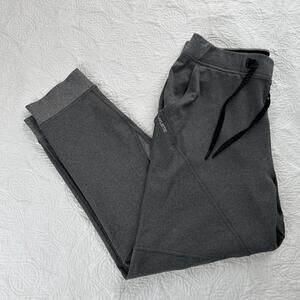 Hylete Pants Mens Medium Heather Grey Jogger Drawstring Pockets Flexible